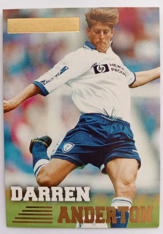 DARREN ANDERTON (Spurs) - TOPPS PREMIER GOLD COLLECTION 1996/97 - TRADING CARD CARD 139 of 161