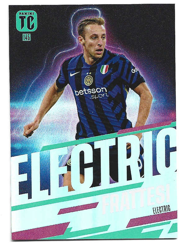 DAVIDE FRATTESI - PANINI `TOP CLASS` 2025 COLLECTION - FOIL ELECTRIC TRADING CARD 145