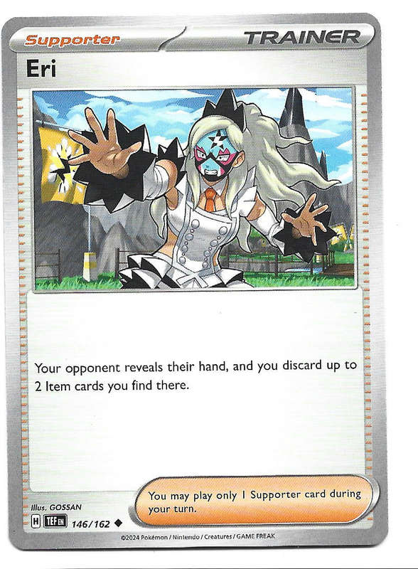 ERI - COMMON  146/162 POKEMON TCG TEMPORAL FORCES TRADING CARD