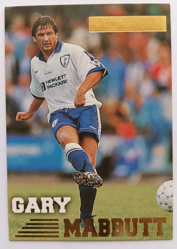 GARY MABBUTT (Spurs) - TOPPS PREMIER GOLD COLLECTION 1996/97 - TRADING CARD CARD 147 of 161