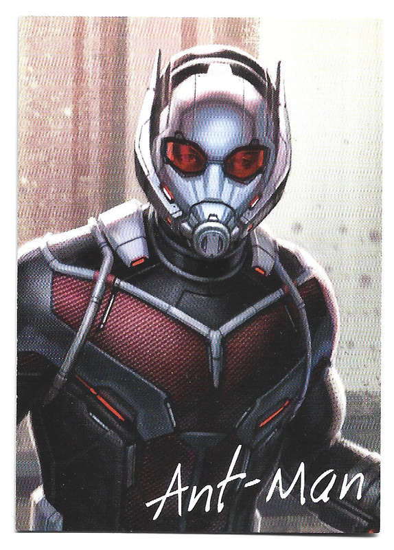 ANT MAN - PANINI MARVEL `MARVEL CIVIL WAR 2016` - POSTER TRADING CARD 150