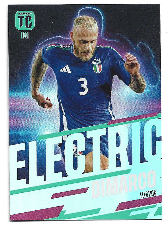 FEDERICO DIMARCO - PANINI `TOP CLASS` 2025 COLLECTION - FOIL ELECTRIC TRADING CARD 159