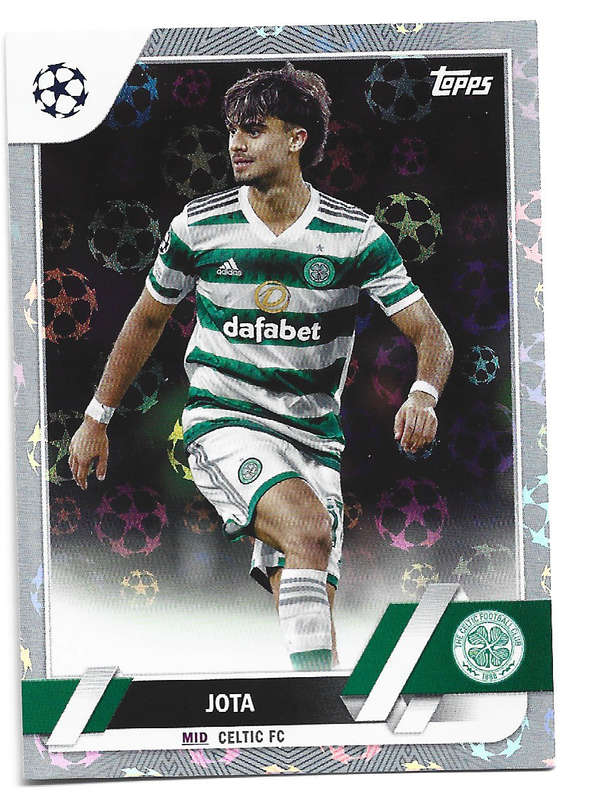 JOTA - TOPPS UEFA Champ League 2023 - SILVER FOIL TRADING CARD 17