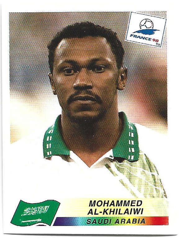PANINI FIFA WORLD CUP 1998 FRANCE STICKER COLLECTION - RARE  STICKER 195