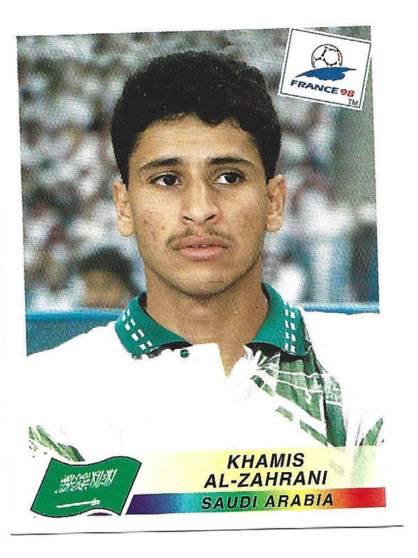 PANINI FIFA WORLD CUP 1998 FRANCE STICKER COLLECTION - RARE  STICKER 201