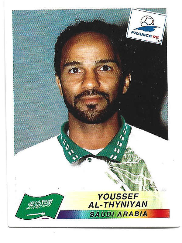 PANINI FIFA WORLD CUP 1998 FRANCE STICKER COLLECTION - RARE  STICKER 204