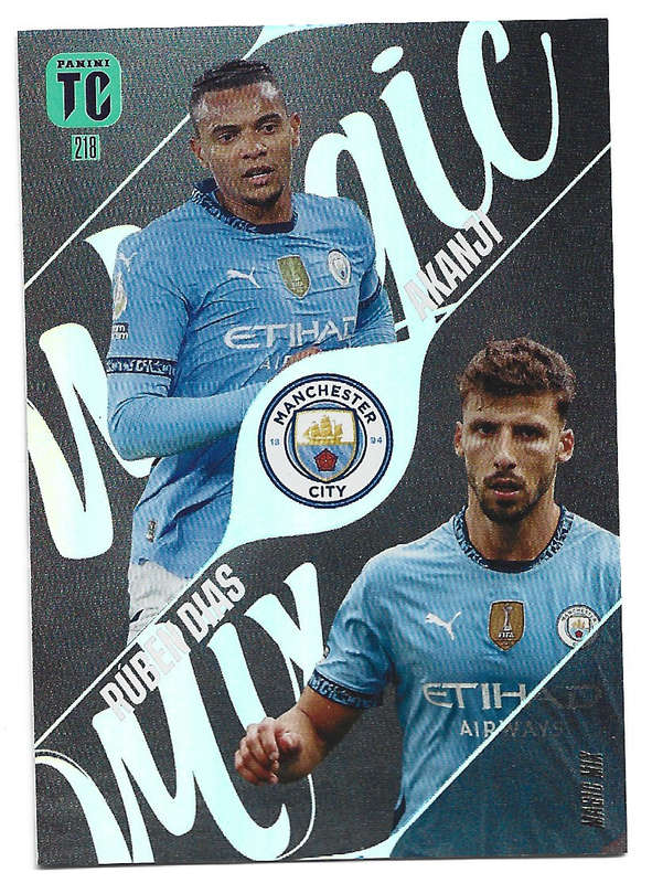 DIAS/AKANJI - PANINI `TOP CLASS` 2025 COLLECTION - FOIL MAGIC MIX TRADING CARD 218