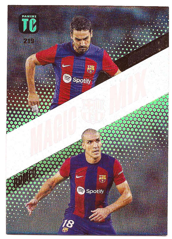 GUNDOGAN/ROMEU - PANINI `TOP CLASS` 2024 - RARE FOIL `MAGIC MIX` TRADING CARD 219
