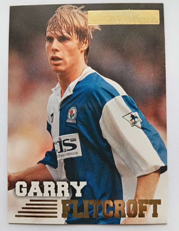 GARY FLINTCROFT (Blackburn) - TOPPS PREMIER GOLD COLLECTION 1996/97 - TRADING CARD CARD 21 of 161