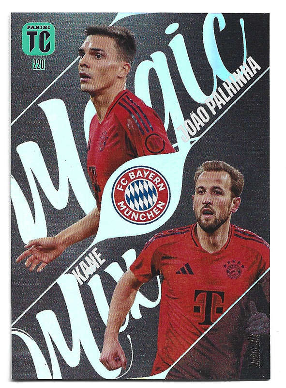 KANE/PALHINHA - PANINI `TOP CLASS` 2025 COLLECTION - FOIL MAGIC MIX TRADING CARD 220