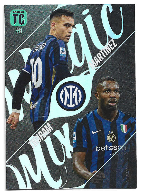 THURAM/MARTINEZ - PANINI `TOP CLASS` 2025 COLLECTION - FOIL MAGIC MIX TRADING CARD 223