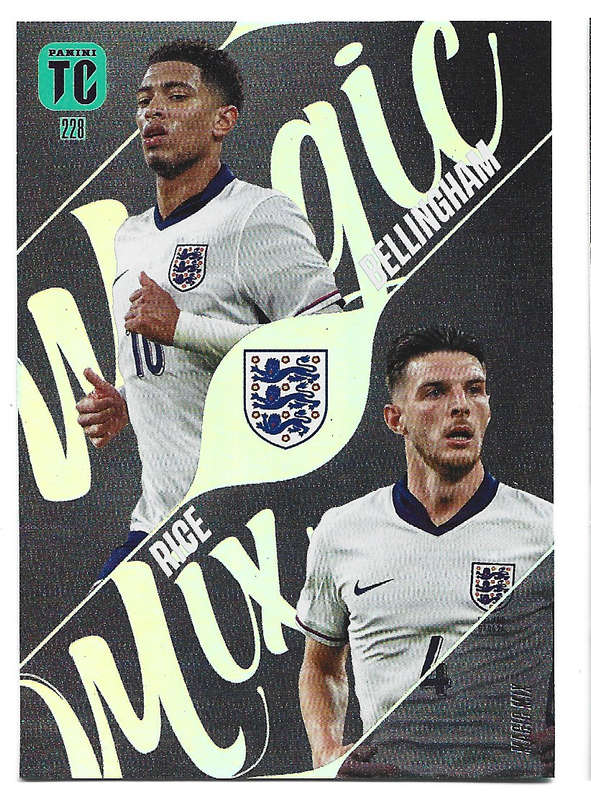 BELLINGHAM/RICE - PANINI `TOP CLASS` 2025 COLLECTION - FOIL MAGIC MIX TRADING CARD 228