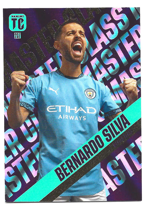 BERNARDO SILVA - PANINI `TOP CLASS` 2025 COLLECTION - FOIL MASTERCLASS TRADING CARD 237