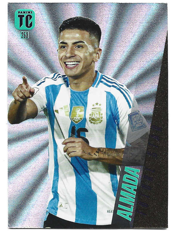 THIAGO ALMADA - PANINI `TOP CLASS` 2025 COLLECTION - FOIL FUTURE STAR TRADING CARD 253