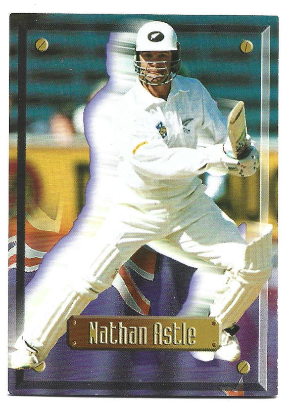 NATHAN ASTLE (New Zealand) - 1997 SPORTS DECK CRICKET CARD COLLECTION - TRADING CARD 27