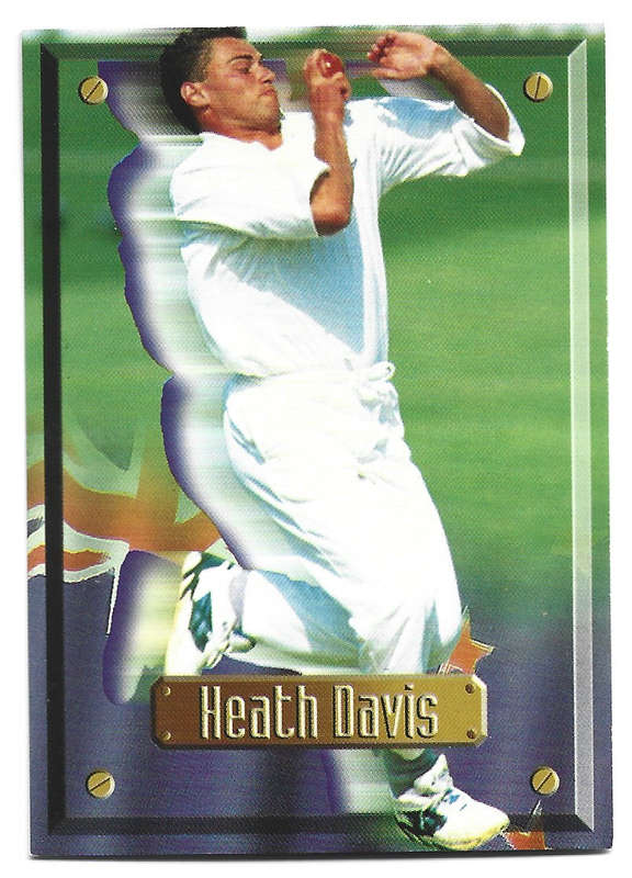 HEATH DAVIS (New Zealand) - 1997 SPORTS DECK CRICKET CARD COLLECTION - TRADING CARD 28