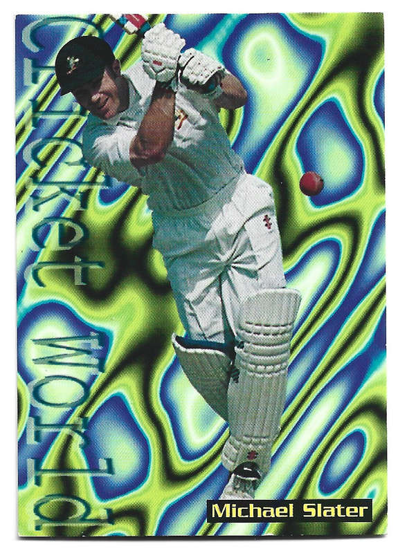 MICHAEL SLATER (Australia) - 1996 SPORTS DECK CRICKET CARD COLLECTION -  TRADING CARD 32
