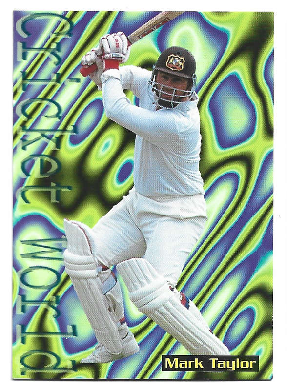 MARK TAYLOR (Australia) - 1996 SPORTS DECK CRICKET CARD COLLECTION -  TRADING CARD 33
