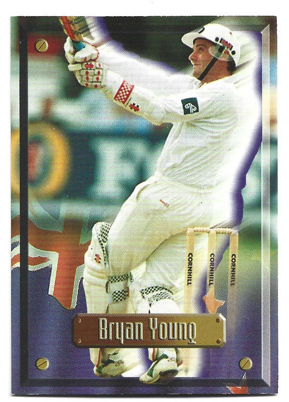 BRYAN YOUNG (New Zealand) - 1997 SPORTS DECK CRICKET CARD COLLECTION - TRADING CARD 36