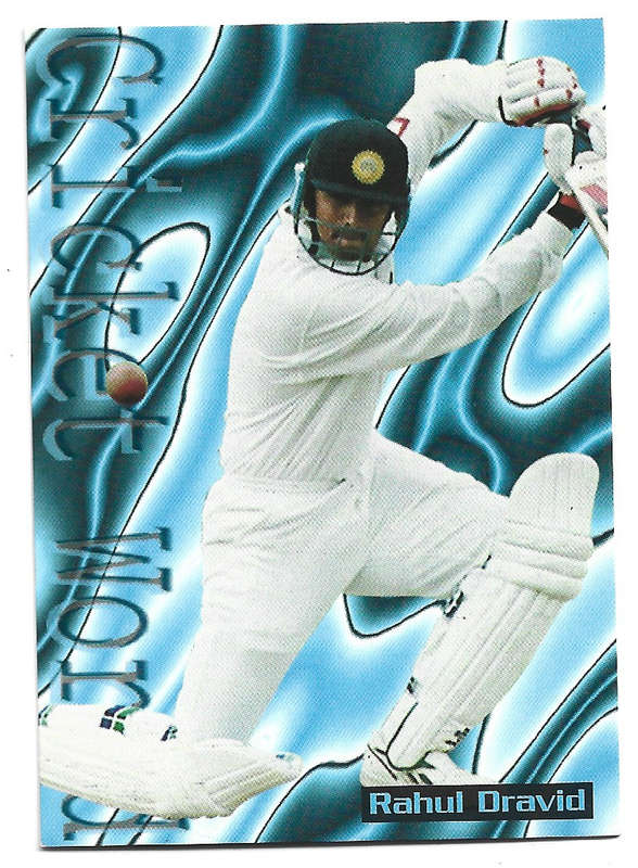 RAHUL DRAVID (India) - 1996 SPORTS DECK CRICKET CARD COLLECTION -  TRADING CARD 38