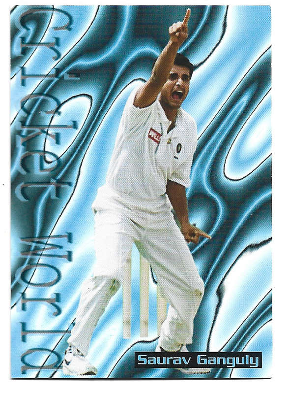 SAURAV GANGULY (India) - 1996 SPORTS DECK CRICKET CARD COLLECTION -  TRADING CARD 39