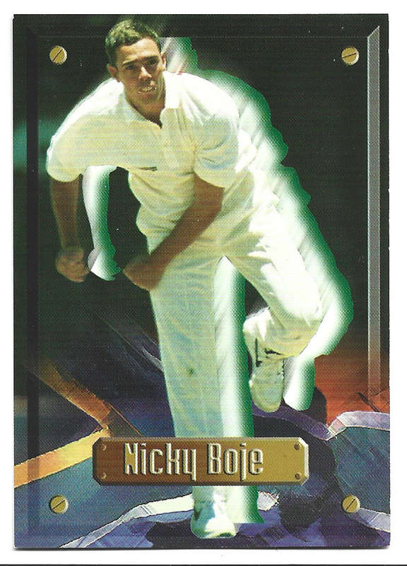 NICKY BOJE (Proteas) - 1997 SPORTS DECK CRICKET CARD COLLECTION - TRADING CARD 3