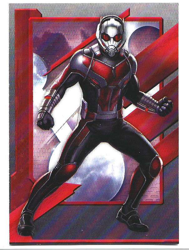 ANT MAN - PANINI MARVEL `MARVEL CIVIL WAR 2016` - FOIL TRADING CARD 45
