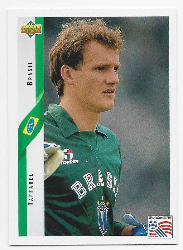 TAFFAREL (Brazil) - Upper Deck FIFA WORLD CUP 1994 USA PREVIEW   - TRADING CARD 49