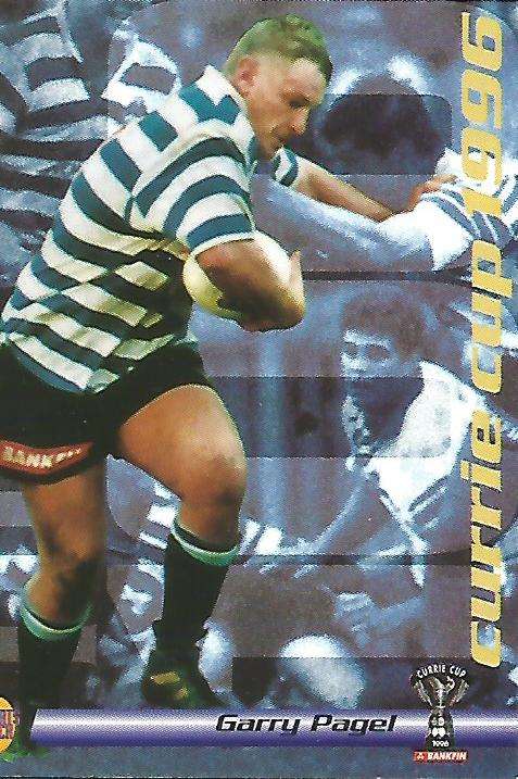 GARY PAGEL (WP) - SPORTS DECK RUGBY COLLECTION  1996 - TRADING CARD 53