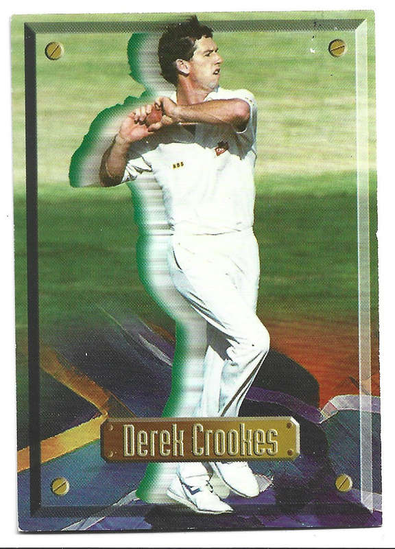DEREK CROOKES (Proteas) - 1997 SPORTS DECK CRICKET CARD COLLECTION - TRADING CARD 5
