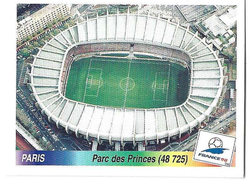 PANINI FIFA WORLD CUP 1998 FRANCE STICKER COLLECTION - RARE  STICKER 5