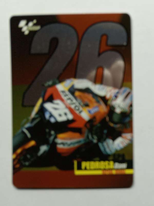 DANI PEDROSA - MOTO GP 07 `PREZIOSI COLLECTION`  - RARE FOIL TRADING CARD 061