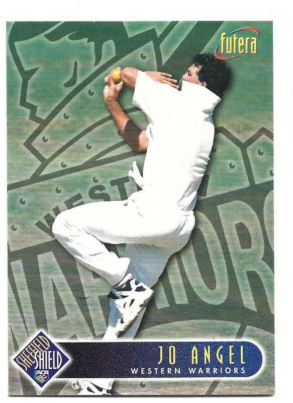 JO ANGEL - 1996 FUTERA CRICKET WORLD CUP COLLECTION - BASE TRADING CARD 78