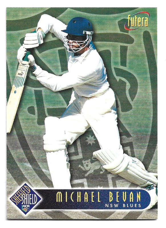 MICHAEL BEVAN - 1996 FUTERA CRICKET WORLD CUP COLLECTION - BASE TRADING CARD 93