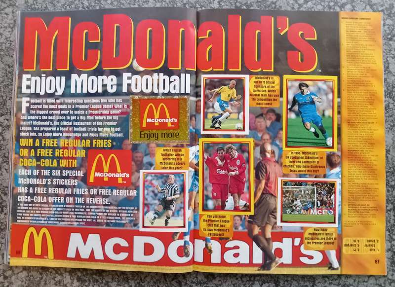 MERLIN Premier League sticker collection 1998 - COMPLETE 504 STICKER COLLECTION in OFFICAL BOOK