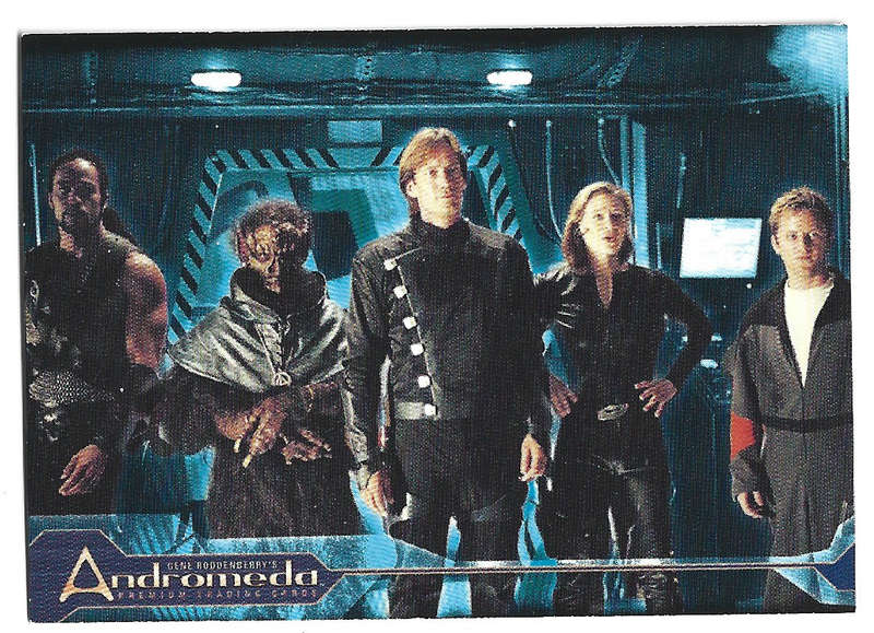 ANDROMEDA - ANDROMEDA TV SERIES TRADING CARDS -  PROMO TRADING CARD UKP