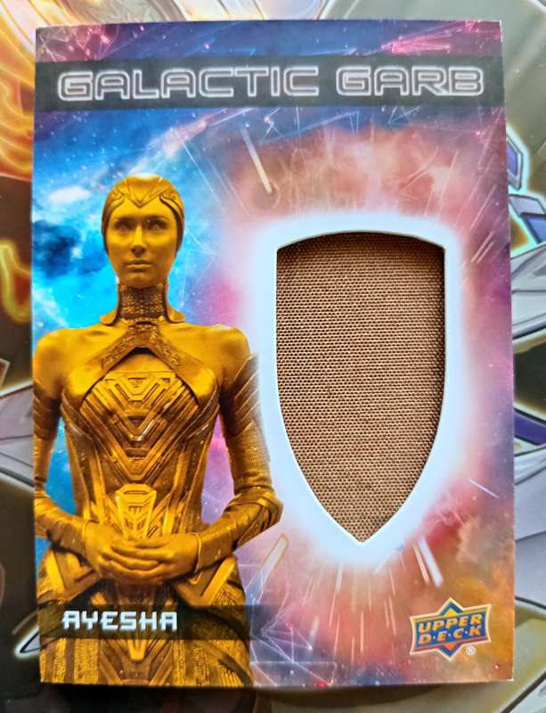 AYESHA - MARVEL GUARDIANS of the GALAXY 2017 Movie - RARE "GALACTIC GARD MEMO" TRADING CARD SM24