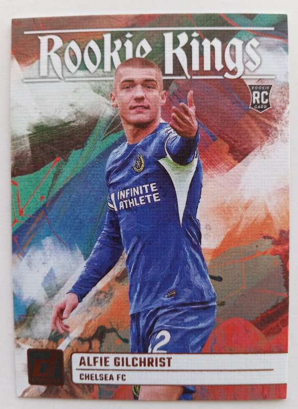 ALFIE GILCHRIST (Chelsea) - PANINI DONRUSS ROOKIE KINGS 2023/24 - BRONZE ROOKIE TRADING CARD 16