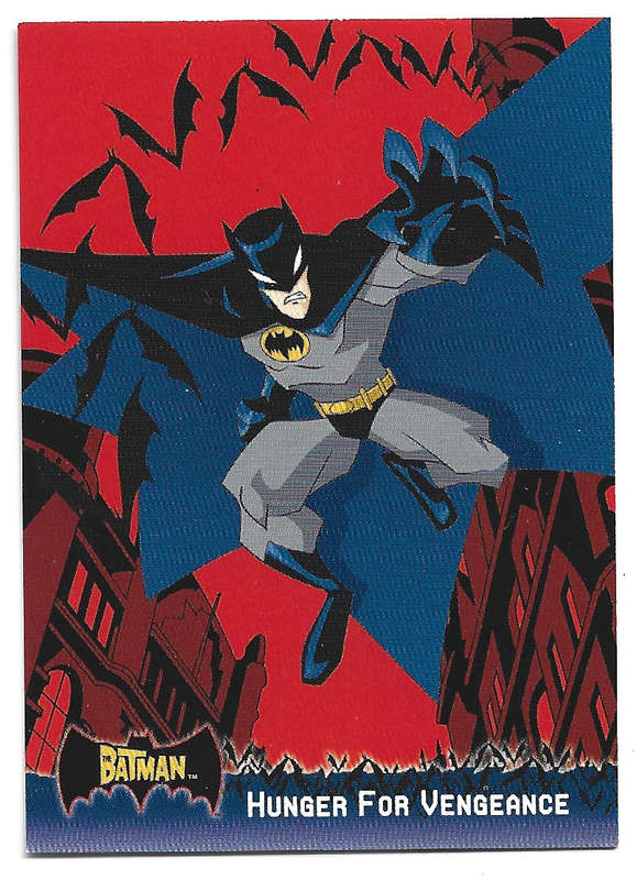BATMAN -  BATMAN HUNGER FOR VENGEANCE SERIES TRADING CARDS - PROMO TRADING CARD