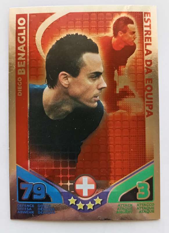 DIEGO BENAGLIO - TOPPS MATCH ATTAX `FIFA WORLD CUP 2010 - FOIL STAR PLAYER - MEXICAN EDITION