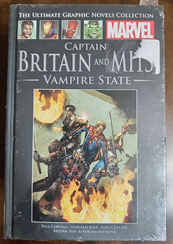 CAPTAIN BRITAIN, VAMPIRE STATE - MARVEL ULTIMATE GRAPHIC NOVELS COLLECTION - NOVEL 99,