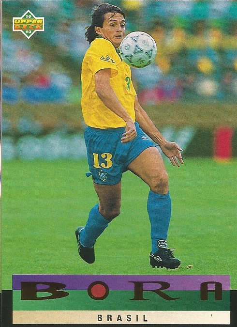 UPPER DECK FIFA WORLD CUP 1994 USA - BORA  "BRAZIL INSERT" CARD 203