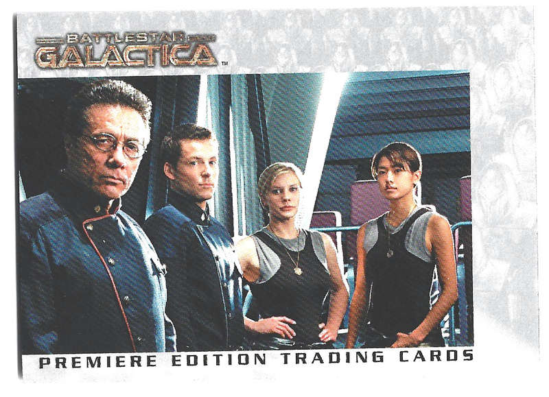 BATTLESTAR GALLATICA - BATTLESTAR GALATICA PREMIUM TRADING CARDS - PROMO TRADING CARD P1