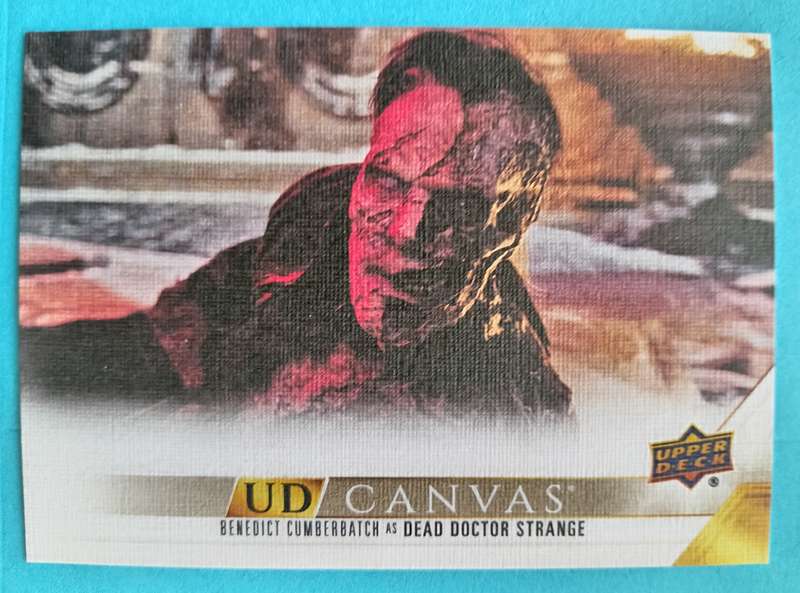BEN. CUMBERBATCH as Strange  -Upper Deck Marvel Studios Series 2 2024 - Rare Canvas Trading Card C58