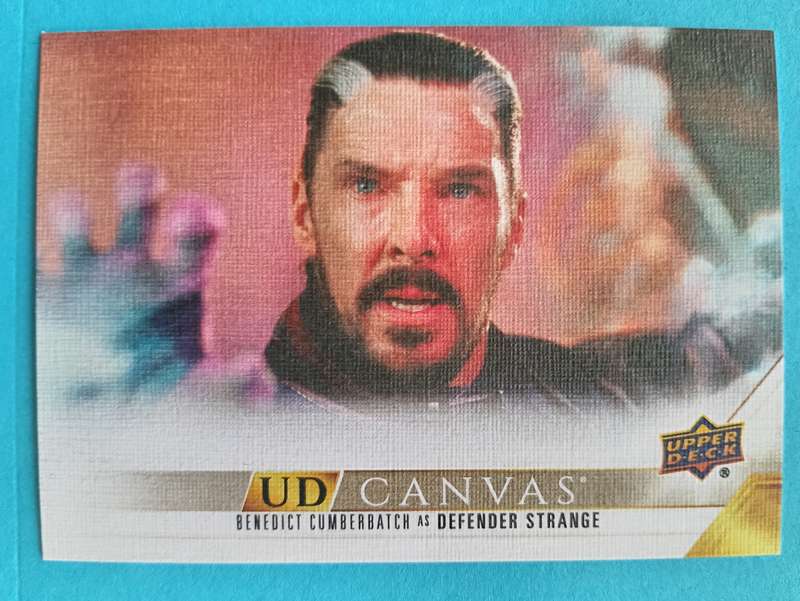 BEN. CUMBERBATCH as Strange  -Upper Deck Marvel Studios Series 2 2024 - Rare Canvas Trading Card C67