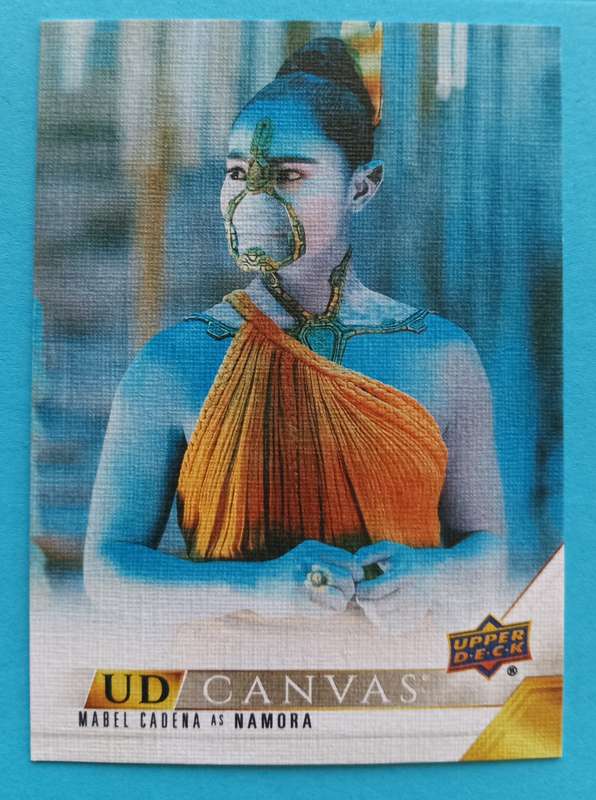MABEL CADENA as Namora -Upper Deck Marvel Studios Series 2 2024 - Rare Canvas Trading Card C84