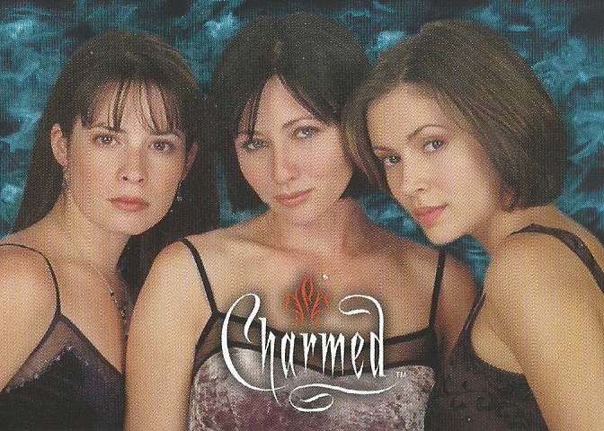 CHARMED TV SERIES - INKWORKS CHARMED TV SERIES PROMO TRADING CARD P2
