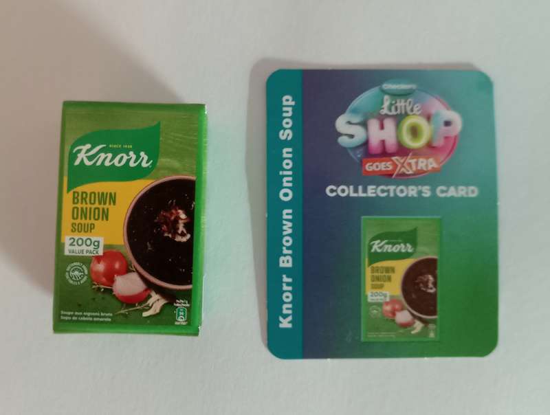 CHECKERS Little Shop Goes Extra - KNORR SOUP with Card