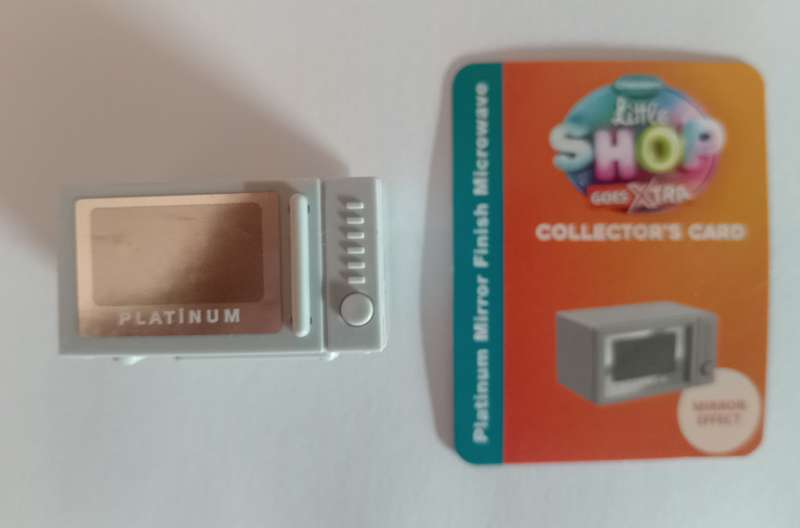 CHECKERS Little Shop Goes Extra - PLATINUM MICROWAVE with CARD