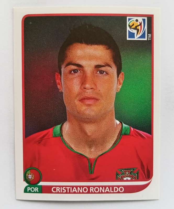 CRISTIANO RONALDO - PANINI FIFA WORLD CUP 2010 STICKER COLLECTION - RARE STICKER 559